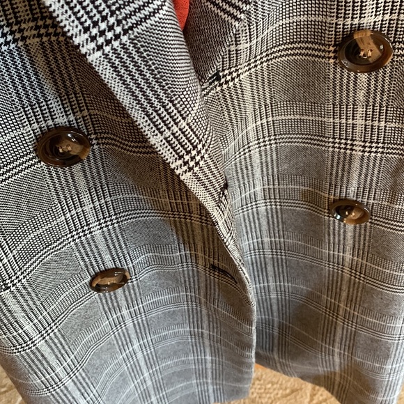 NWT Plaid Light Coat - Picture 4 of 10